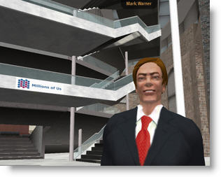Mark Warner in Second Life