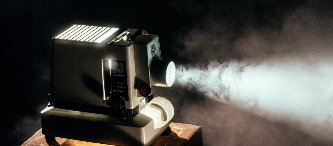 Old Time film projector